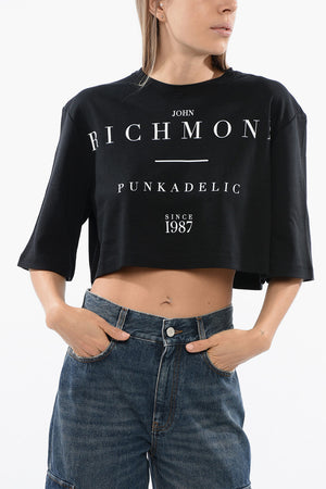Crop T-shirt GENYA with Oversized Fit