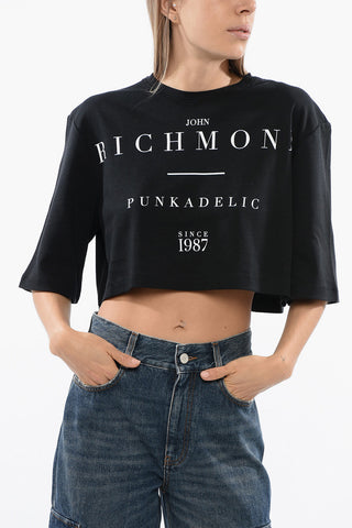 Crop T-shirt GENYA with Oversized Fit