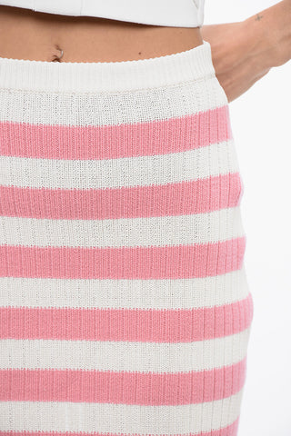 BARBIE Knitted Flared Skirt with Zip