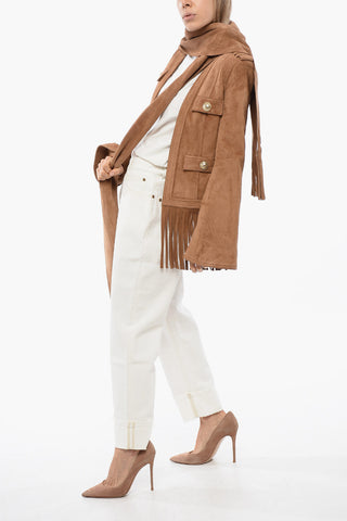 Fringed Suede Jacket