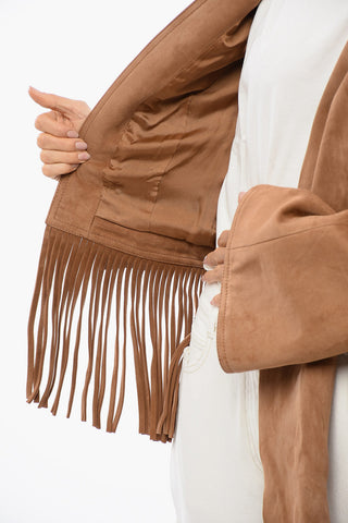 Fringed Suede Jacket