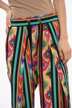 Printed Silk Pants HAREM