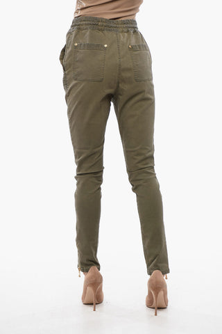 Jodhpur Pants With Quilted Inserts