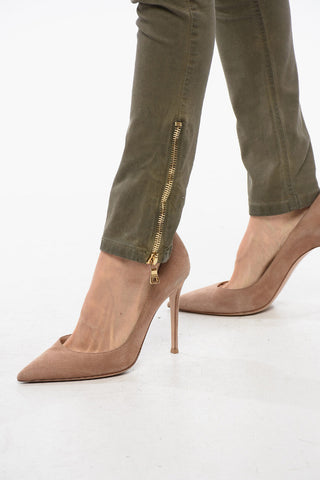 Jodhpur Pants With Quilted Inserts