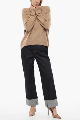 LEISURE Virgin Wool FORNOVO Turtleneck Sweater
