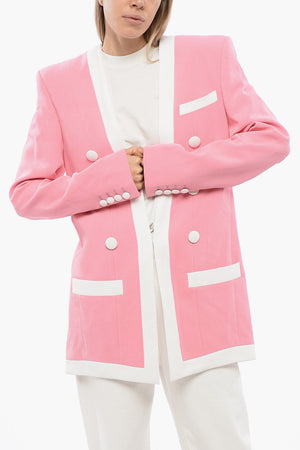 Giacca Crepe De Chine Strutturata
