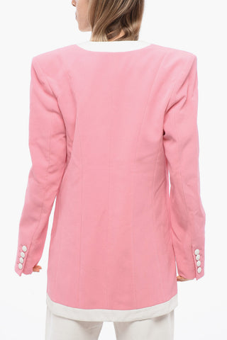 Structured Crepe de Chine Jacket