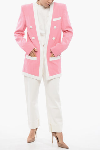 Structured Crepe de Chine Jacket