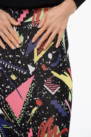 Jacquard High-waisted Mini Skirt