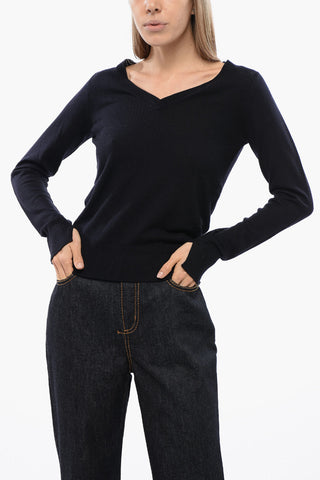 LEISURE V-Neck Virgin Wool Sweater