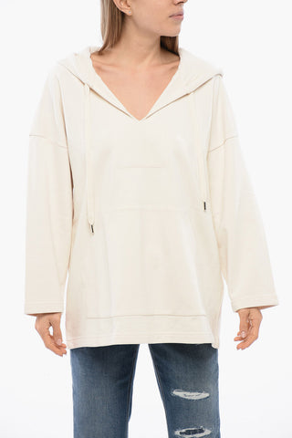 WEEKEND Cotton LEANDRO Hoodie with Maxi Patch Pocket