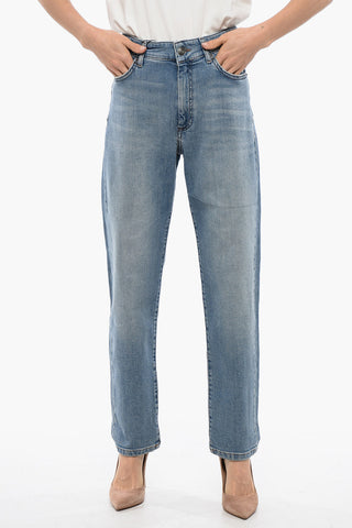 Boyfriend Fit BRIAN Jeans with Visible Stitching 17cm