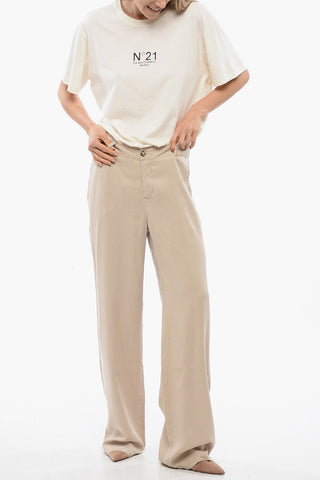 4-Pockets SUMMER Pants with Belt Loops