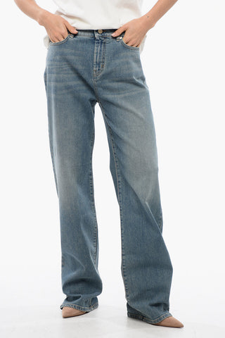 STUDIO Straight Leg Stretch Denim MIRTE Jeans 23cm