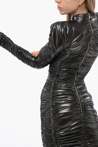 Vestito ROPE A Maniche Lunghe Drappeggiato