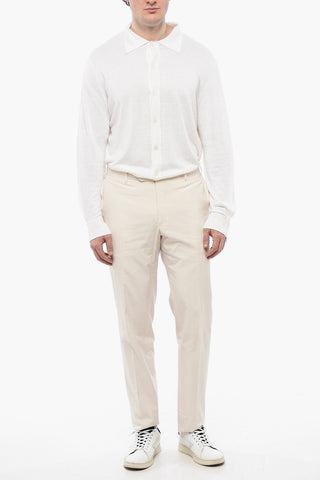 CC COLLECTION Silk-blended Pants