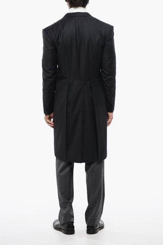 Virgin Wool Center Vent Peak Lapel CEREMONIA Ceremony Groom
