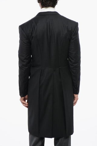 Virgin Wool Center Vent Peak Lapel CEREMONIA Ceremony Groom