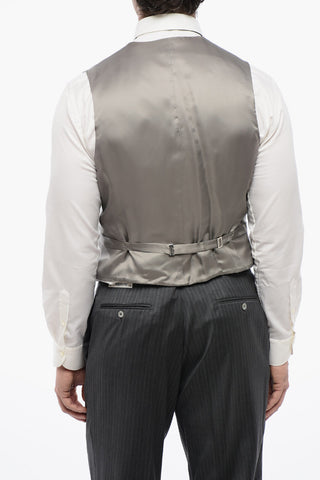Virgin Wool Center Vent Peak Lapel CEREMONIA Ceremony Groom