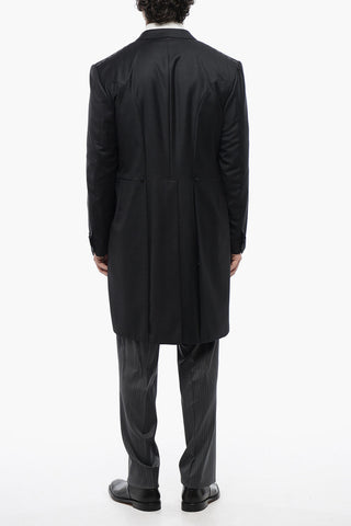 Virgin Wool Center Vent Peak Lapel CERIM.LEADER Ceremony Groom
