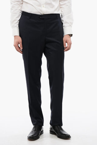 Satin Lapel CERIMONIA ACADEMY Virgin Wool Suit