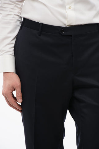 Satin Lapel CERIMONIA ACADEMY Virgin Wool Suit
