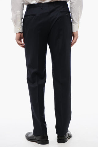 Satin Lapel CERIMONIA ACADEMY Virgin Wool Suit
