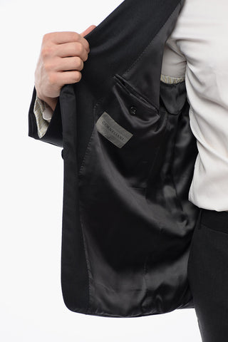 Side Vents Notch Lapel 2-Button Suit