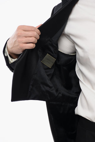 Virgin Wool Peak Lapel MANTUA Tail-Coat