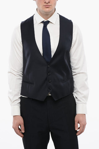Virgin Wool Waistcoat ACADEMY with Martingale
