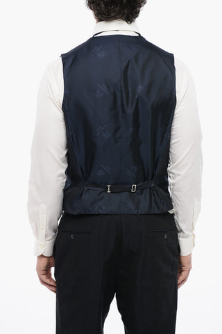 Virgin Wool Waistcoat ACADEMY with Martingale