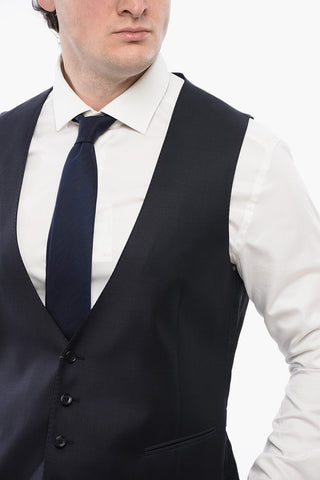 Virgin Wool Waistcoat ACADEMY with Martingale