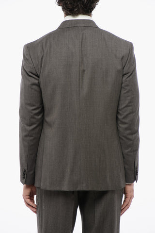 CC COLLECTION Abito 3 Bottoni in Lana Vergine Due Spacchi Revers Classico