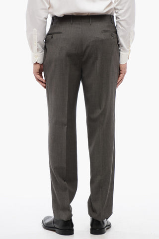 CC COLLECTION Abito 3 Bottoni in Lana Vergine Due Spacchi Revers Classico
