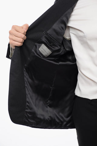 Blazer MANTUA in Lana Vergine con Rever Classico