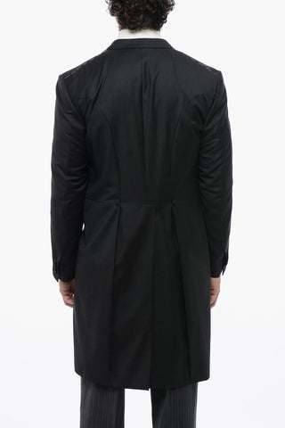 순모 테일코트 CERIM.LEADER 원 슬릿 피크 라펠