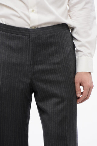 순모 테일코트 CERIM.LEADER 원 슬릿 피크 라펠