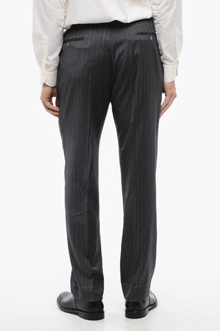 순모 테일코트 CERIM.LEADER 원 슬릿 피크 라펠