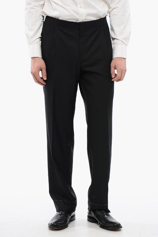 Virgin Wool Peak Lapel MANTUA Tail-Coat