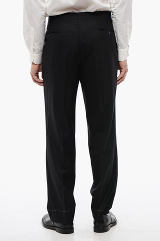 Virgin Wool Peak Lapel MANTUA Tail-Coat