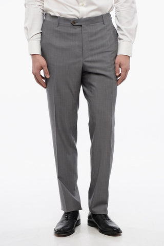 Pantaloni in Lana Vergine