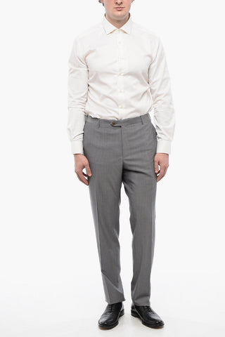 Pantaloni in Lana Vergine