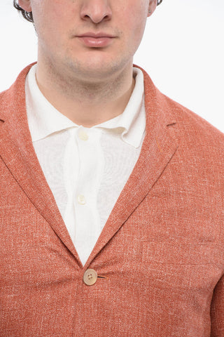 Silk-Blend Blazer RESORT with Patch Pockets