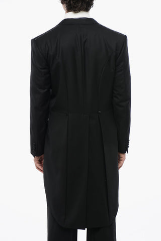 Virgin Wool Peak Lapel MANTUA Tail-Coat