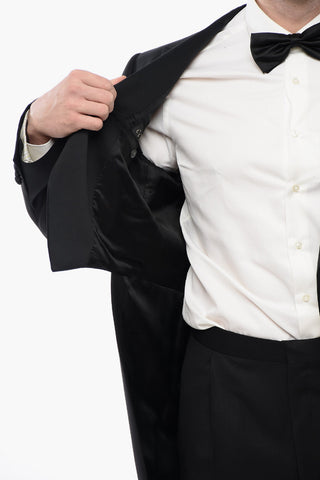 Virgin Wool Peak Lapel MANTUA Tail-Coat