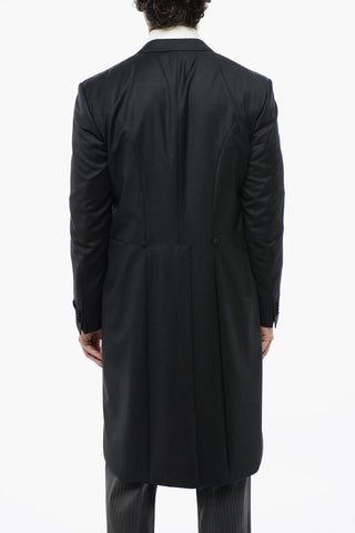 Virgin Wool Peak Lapel MANTUA Ceremony Groom Blazer