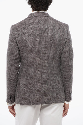 CC COLLECTION Embroidered 2-Buttons Blazer with Flap Pockets