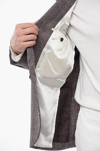 CC COLLECTION Embroidered 2-Buttons Blazer with Flap Pockets