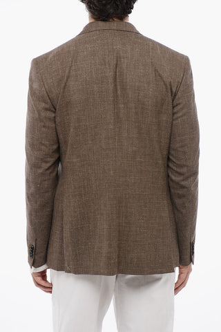 CC COLLECTION Giacca a 2 Bottoni Due Spacchi Revers Classico e Tasca con Aletta 