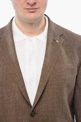 CC COLLECTION Giacca a 2 Bottoni Due Spacchi Revers Classico e Tasca con Aletta 